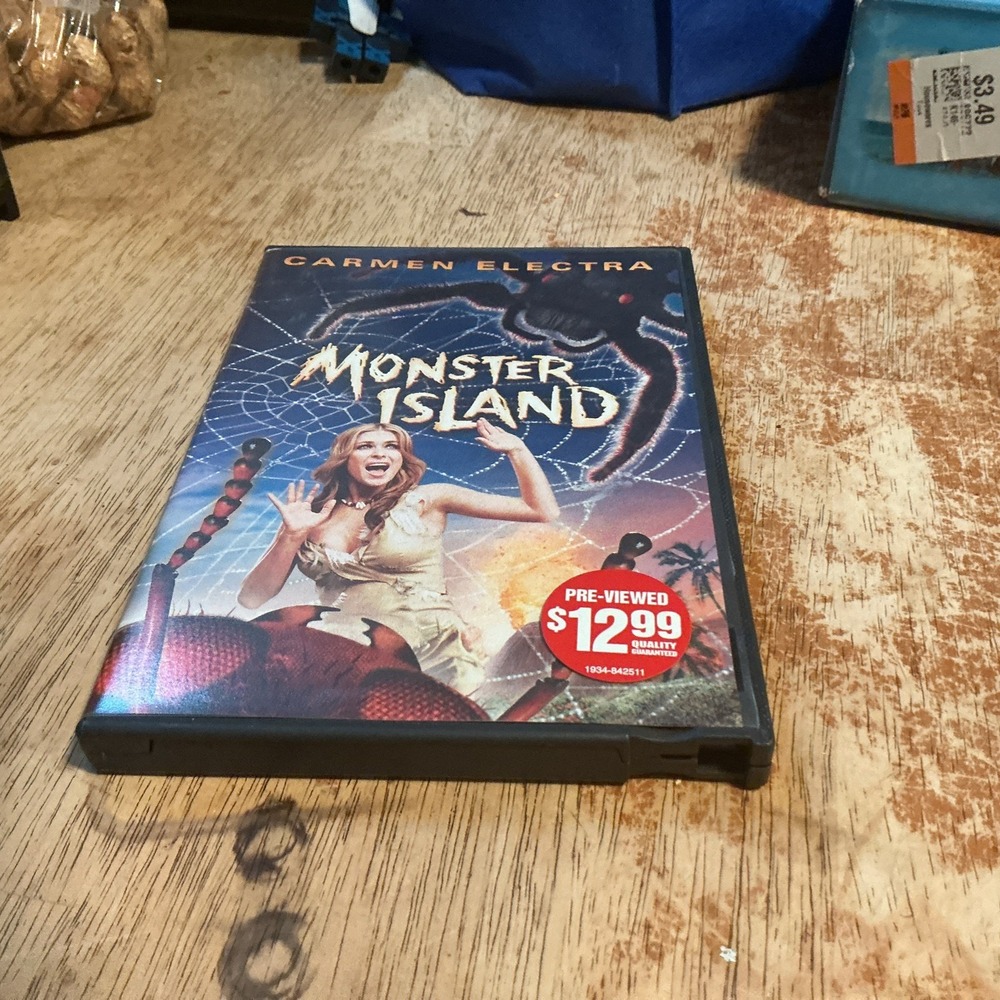 Monster Island DVD Carmen Electra Nick Carter Horror Comedy 2004 VL-12945 PG